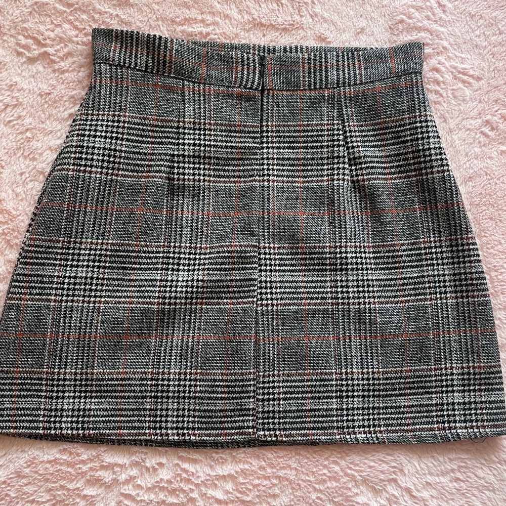 Vintage Plaid Skirt - Picture 6 of 7